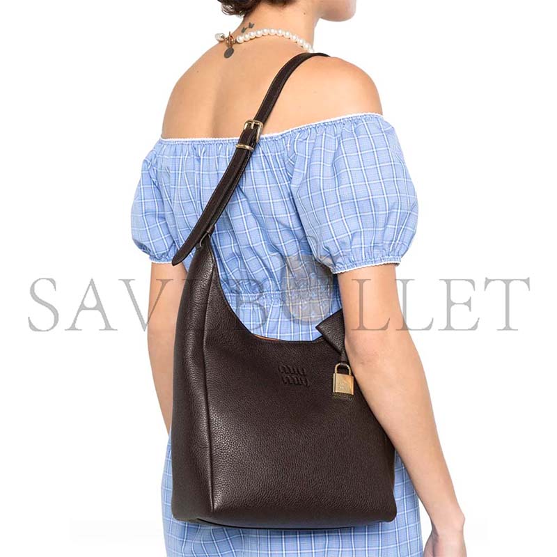 M1v M1v IVY SOFT LEATHER BAG 5BE098 (28*22.5*12cm)